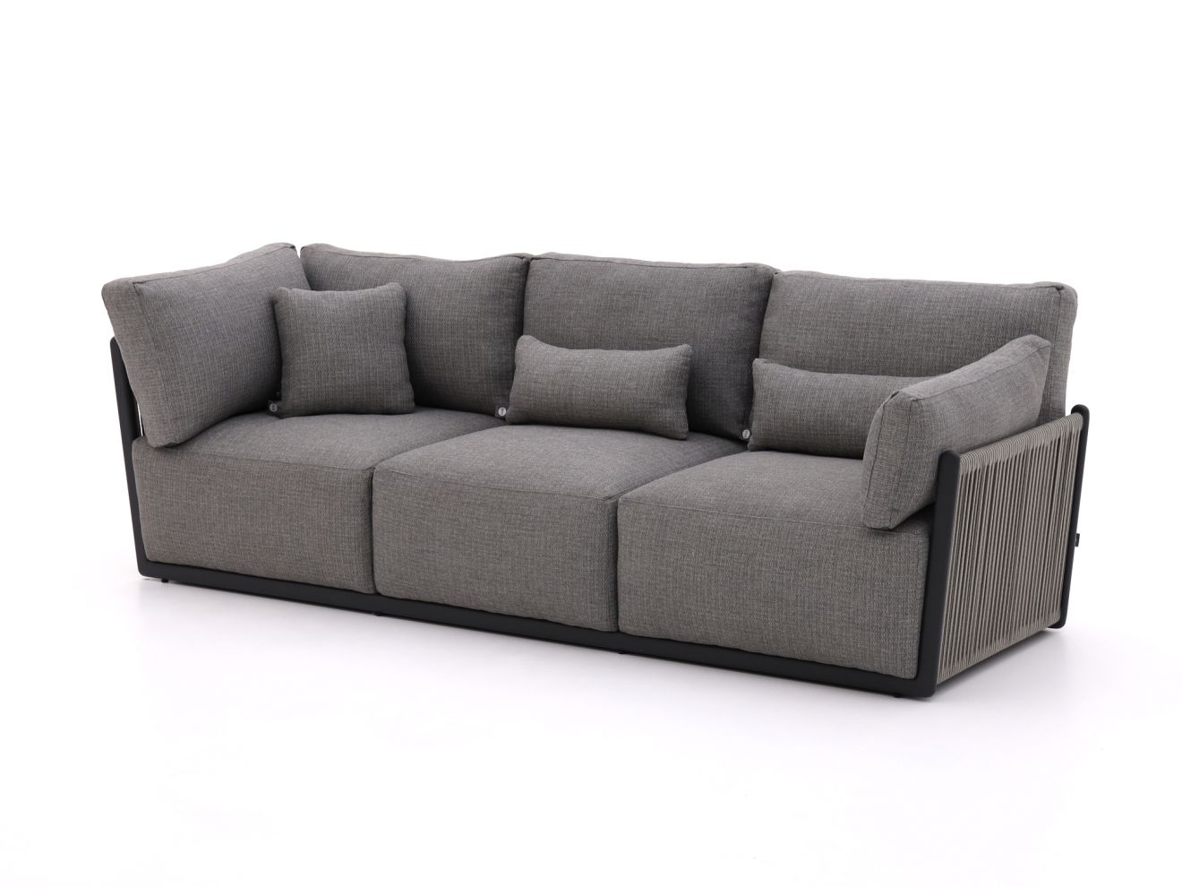 SUNS Sorrento lounge tuinbank 265cm incl. hoekelement rechts