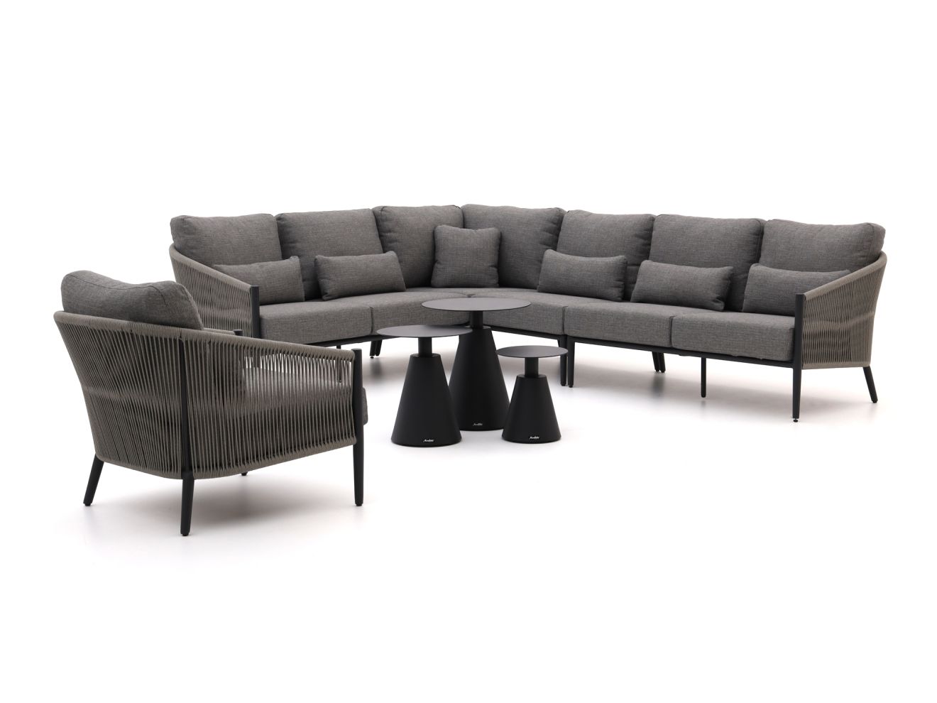 Bellagio Mineo/Tusa hoek loungeset 8-delig links