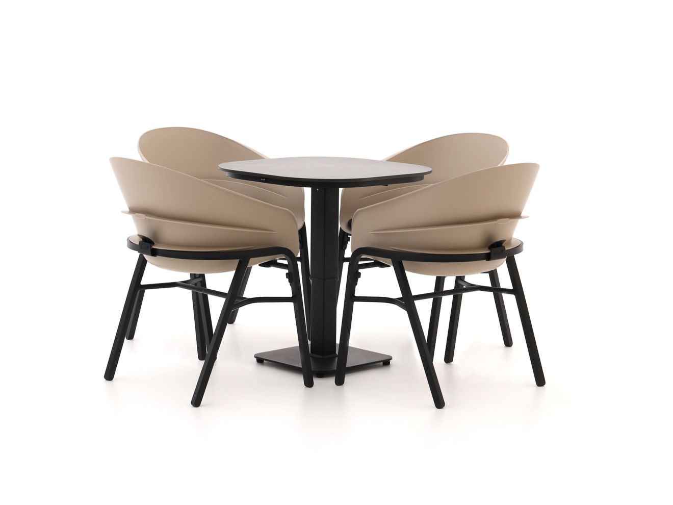 Hartman Tubb dining tuinset 70cm 5-delig verstelbaar - Laagste prijsgarantie!