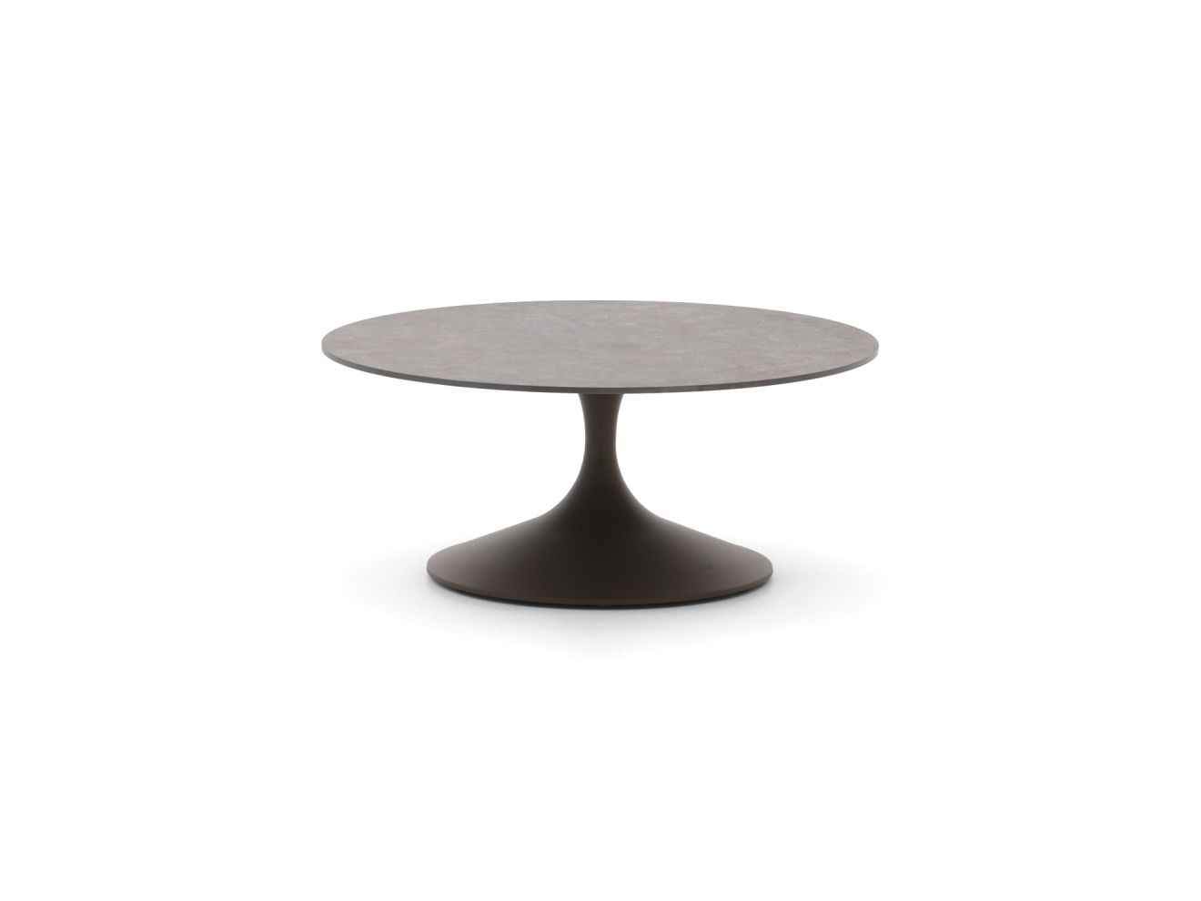 SUNS Nova lounge tuintafel ø80cm (h:34,5cm) – Taupe