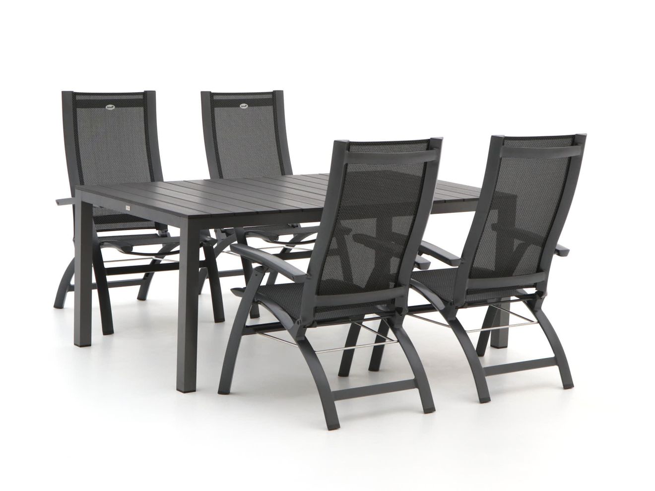 Hartman Primo/Fidenza 183cm dining tuinset 5-delig verstelbaar - Laagste prijsgarantie!