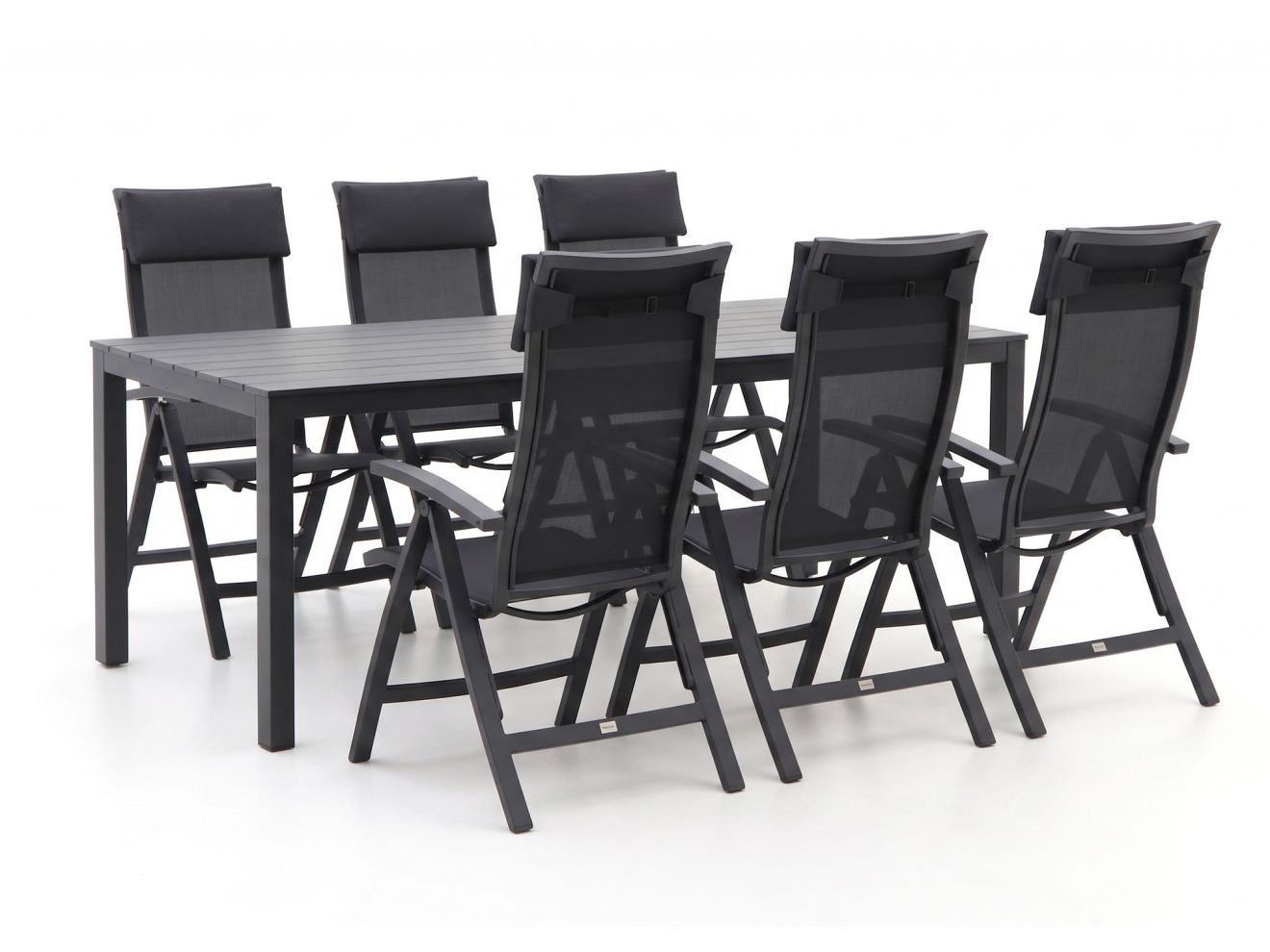 Bellagio tuinmeubelen Lugo/Menzano 220cm dining tuinset 7-delig