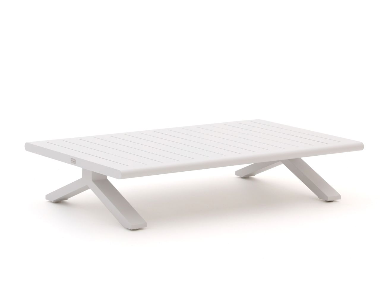 Bellagio tuinmeubelen La Tomba lounge tuintafel 80x135cm – Wit