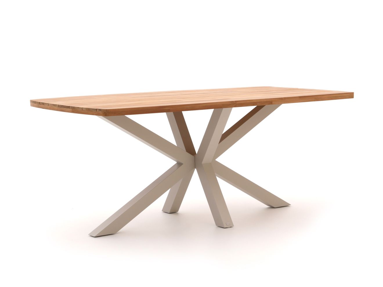 Bellagio tuinmeubelen Induno Deens Ovaal high dining tuintafel 220x110x95cm – Taupe
