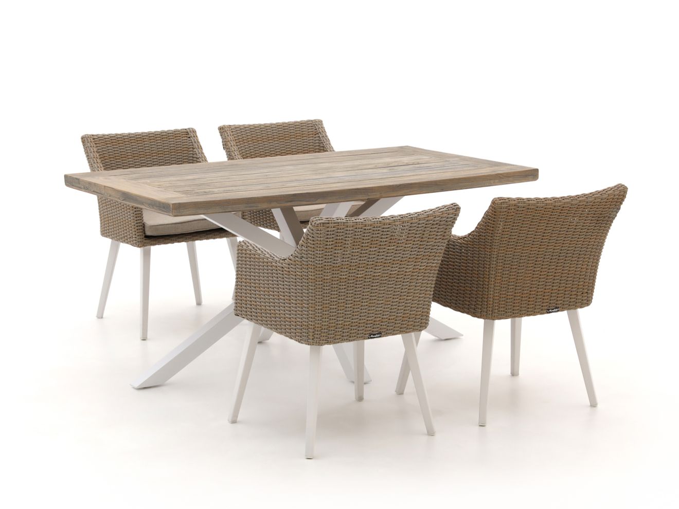 Manifesto Matese/Montorio 160cm dining tuinset 5-delig - Laagste prijsgarantie!