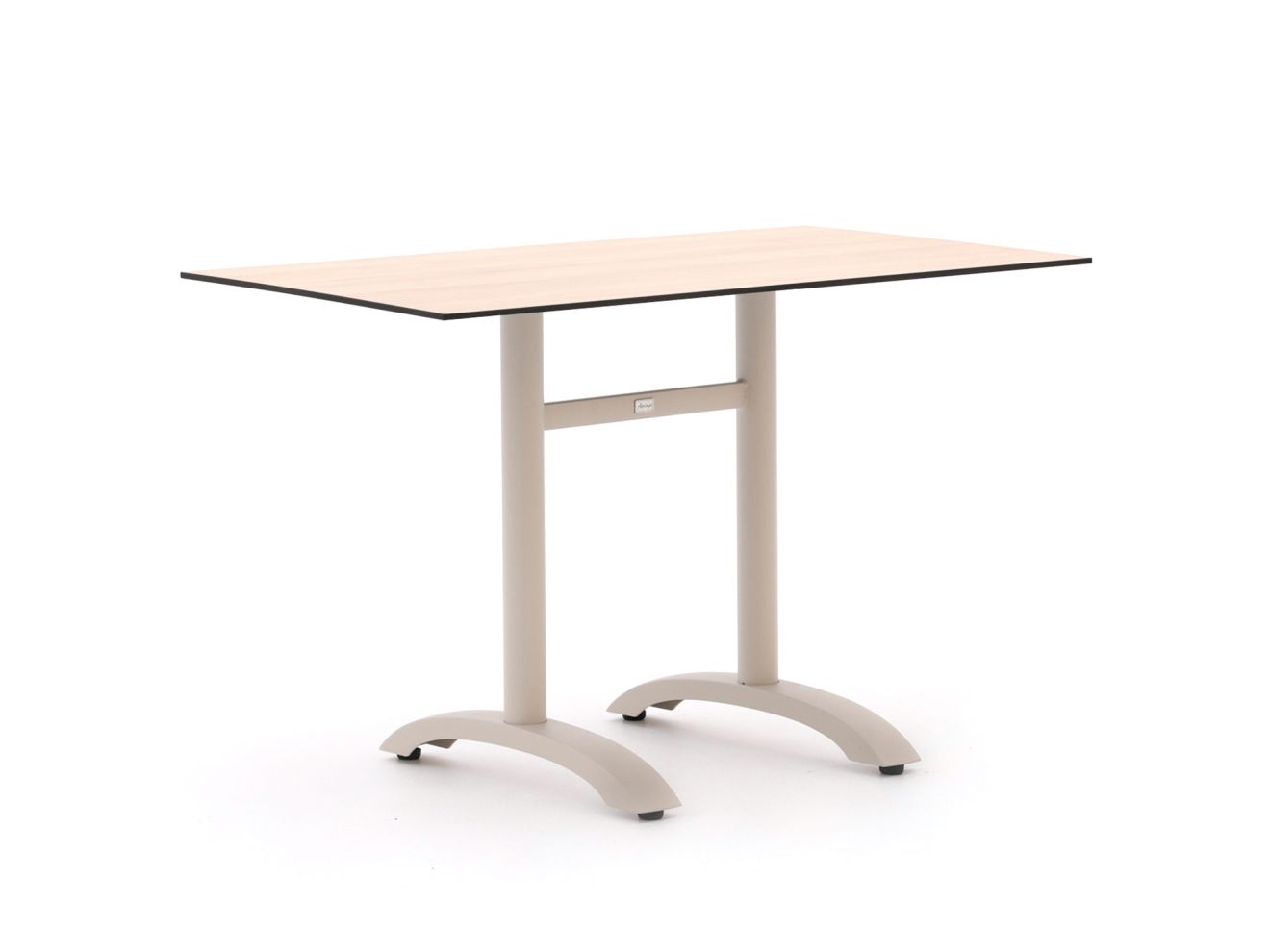 Bellagio tuinmeubelen Lisio tuintafel 120x70x73cm – Taupe