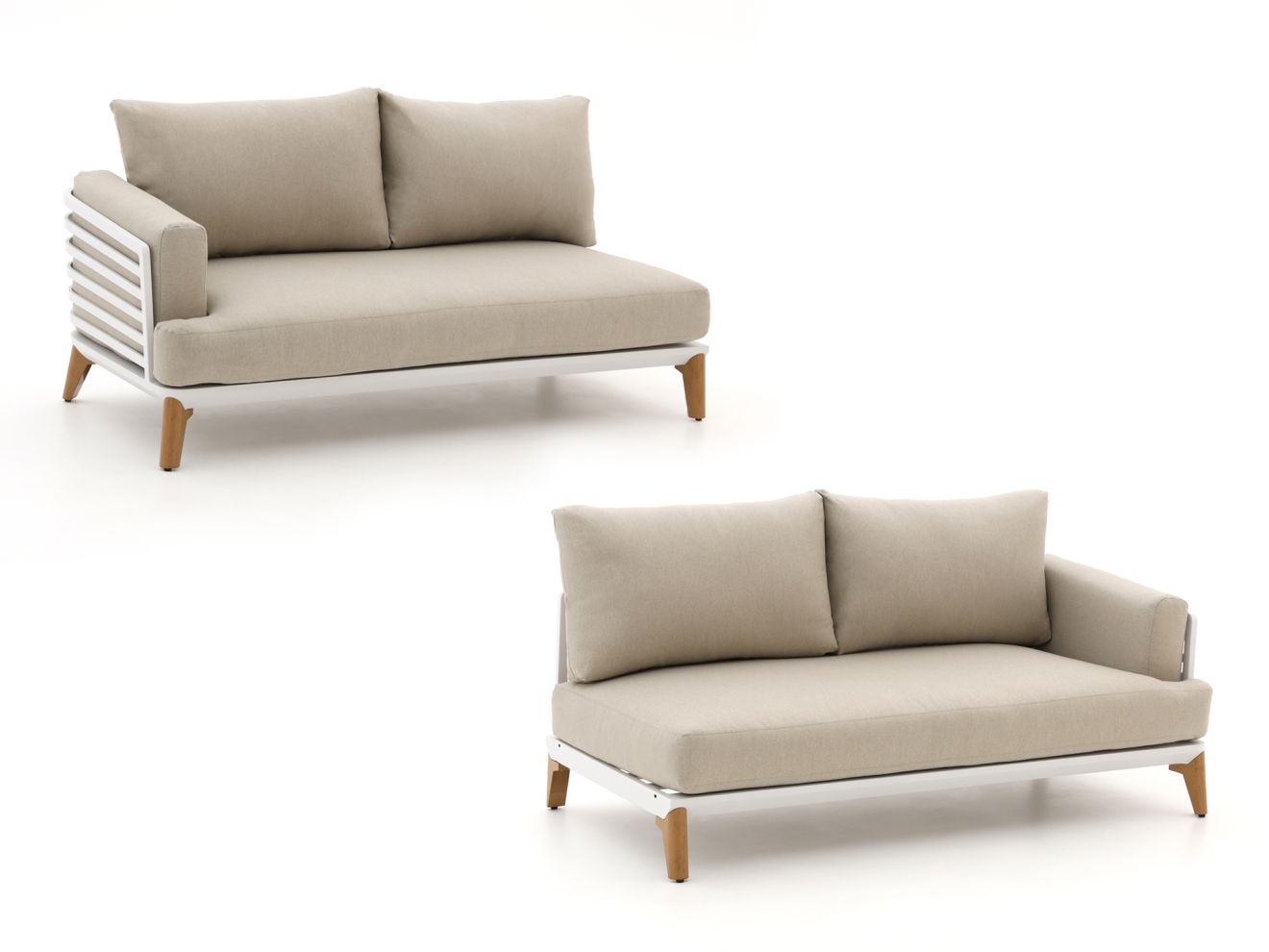 Bellagio Esenta loungemodule linkerarm + rechterarm 167cm