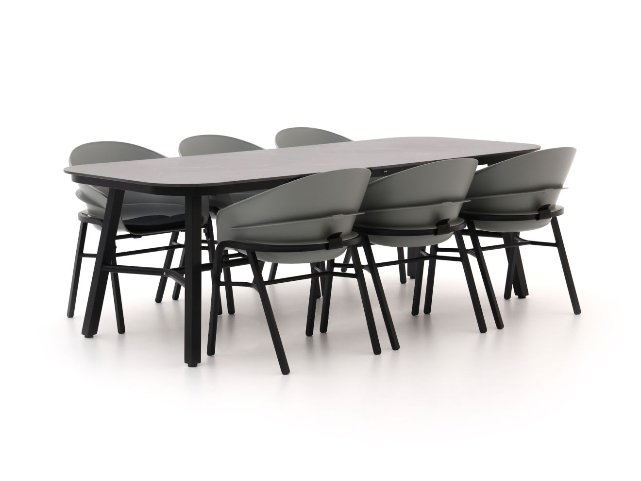 Hartman Tubb dining tuinset 240cm 7-delig verstelbaar