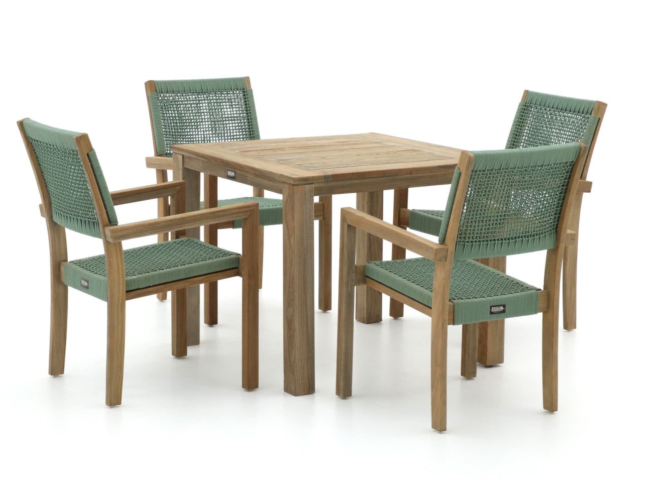 ROUGH Batang/ROUGH-S 90cm dining tuinset 5-delig stapelbaar