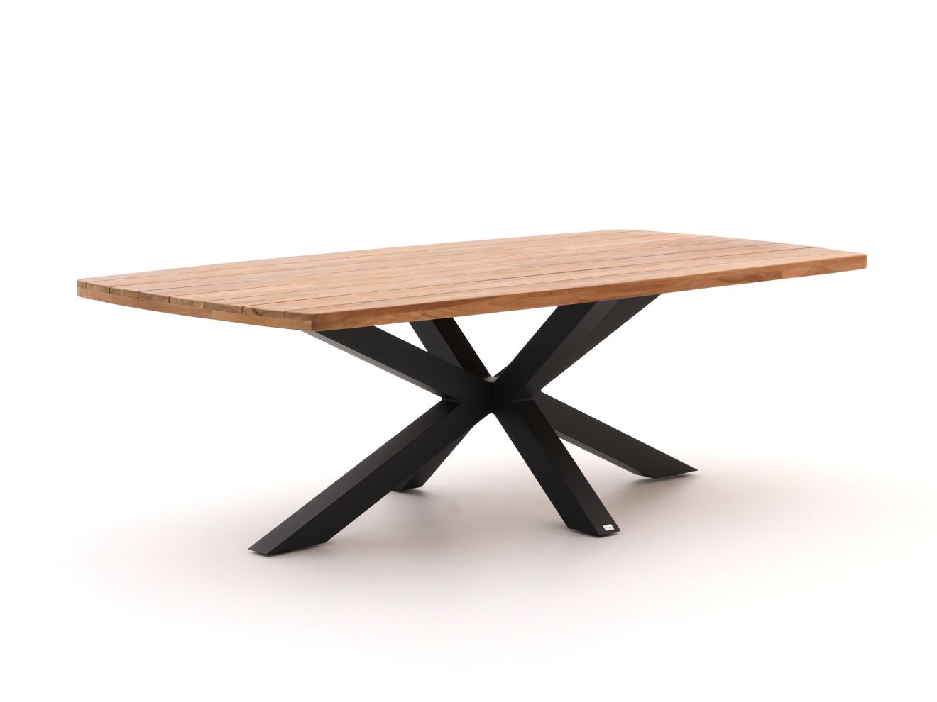 Bellagio tuinmeubelen Induno Deens Ovaal dining tuintafel 240x120cm – Bruin