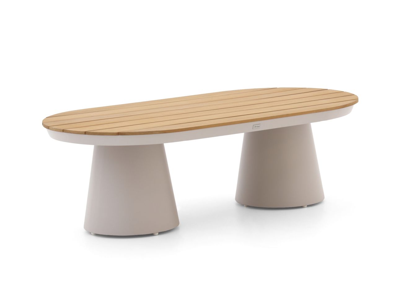 Bellagio tuinmeubelen Ledrotta lounge tuintafel 140x73x43cm – Taupe