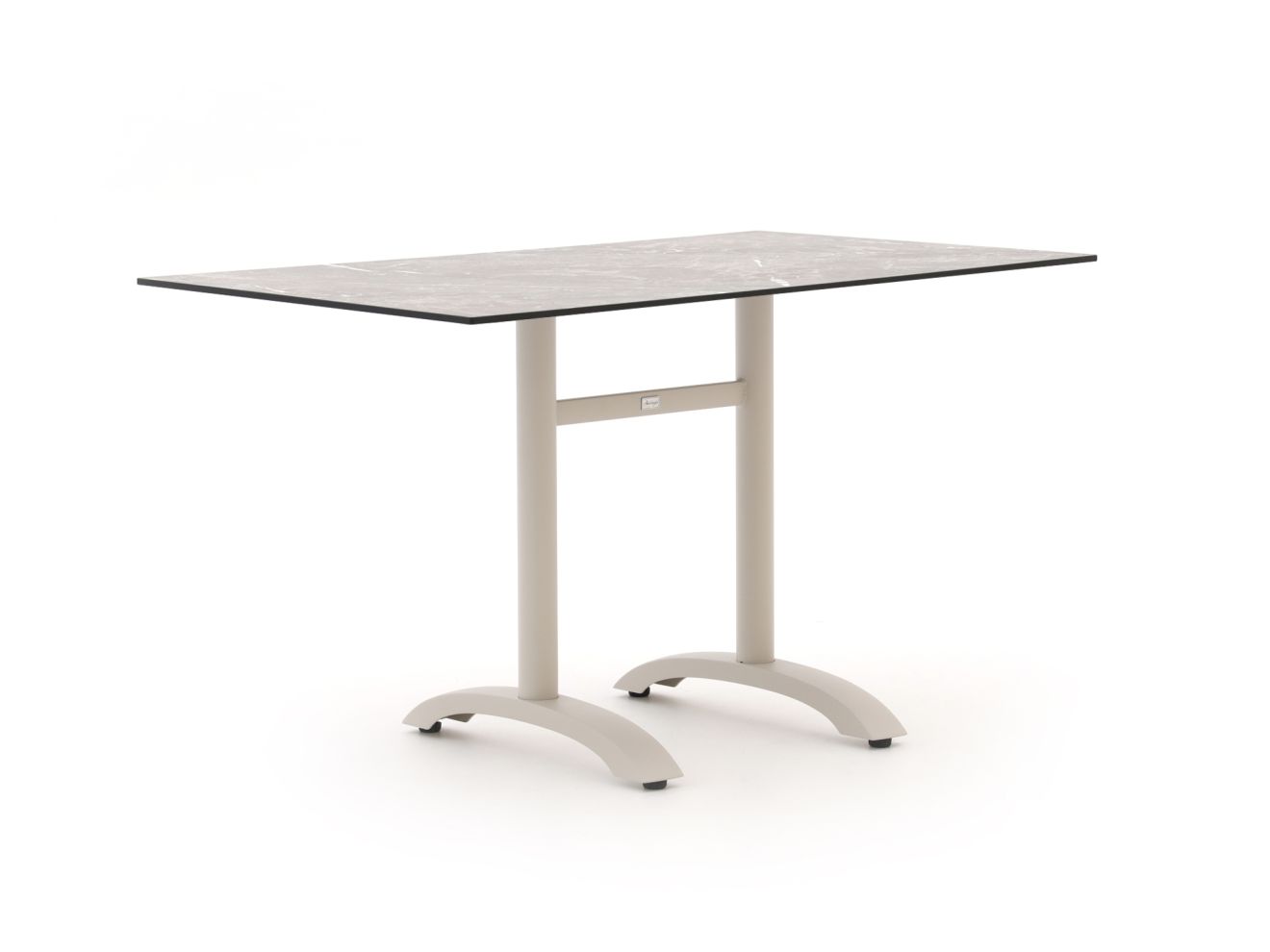 Bellagio tuinmeubelen Lisio tuintafel 140x80x73cm – Taupe