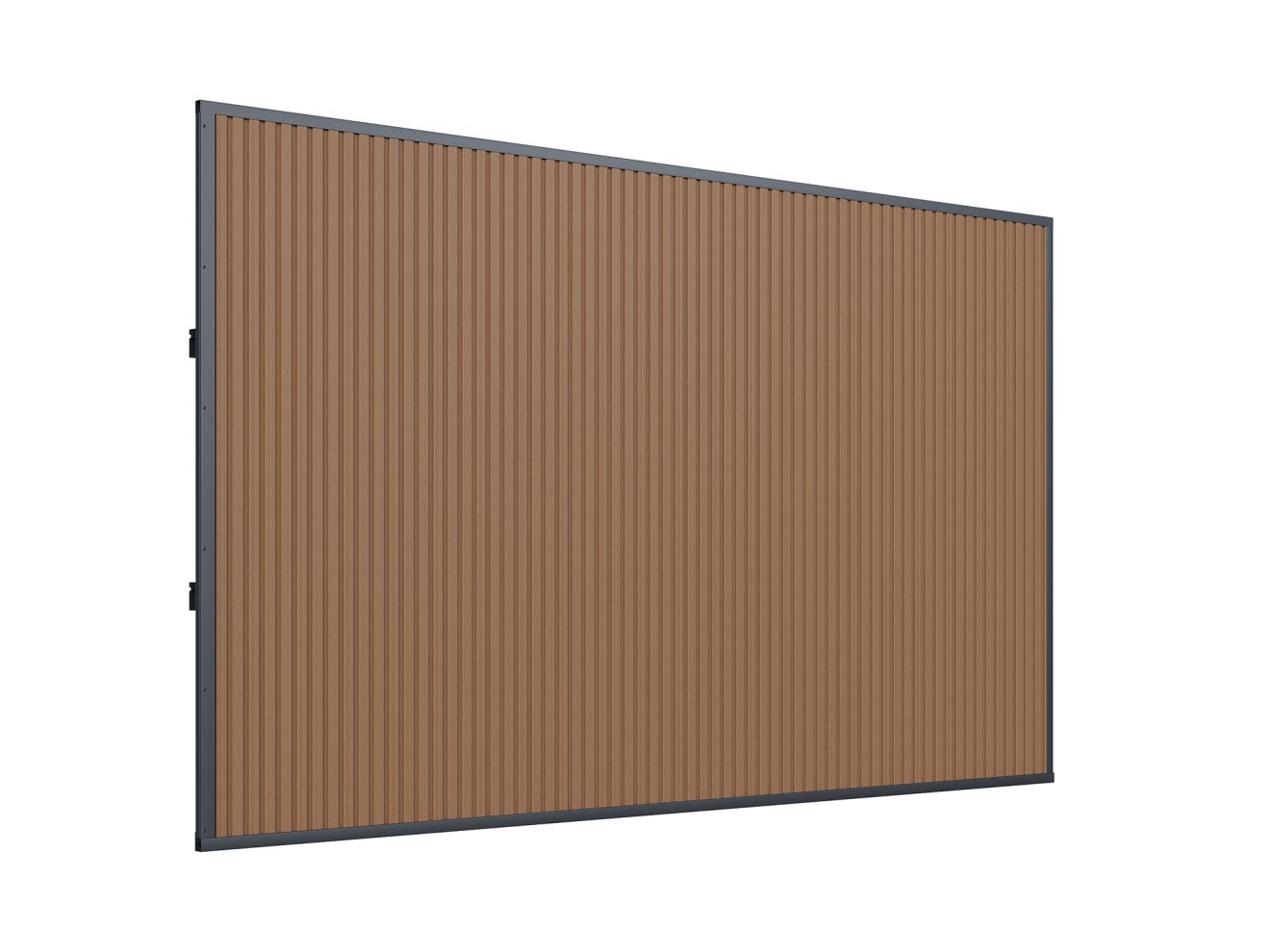 Kees Smit Collectie WPC Wand 400cm t.b.v. Cedrino Pergola 400×300/400x360x255cm – Grijs