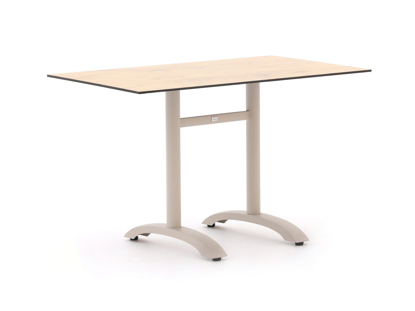 Bellagio tuinmeubelen Lisio tuintafel 120x70x73cm – Taupe