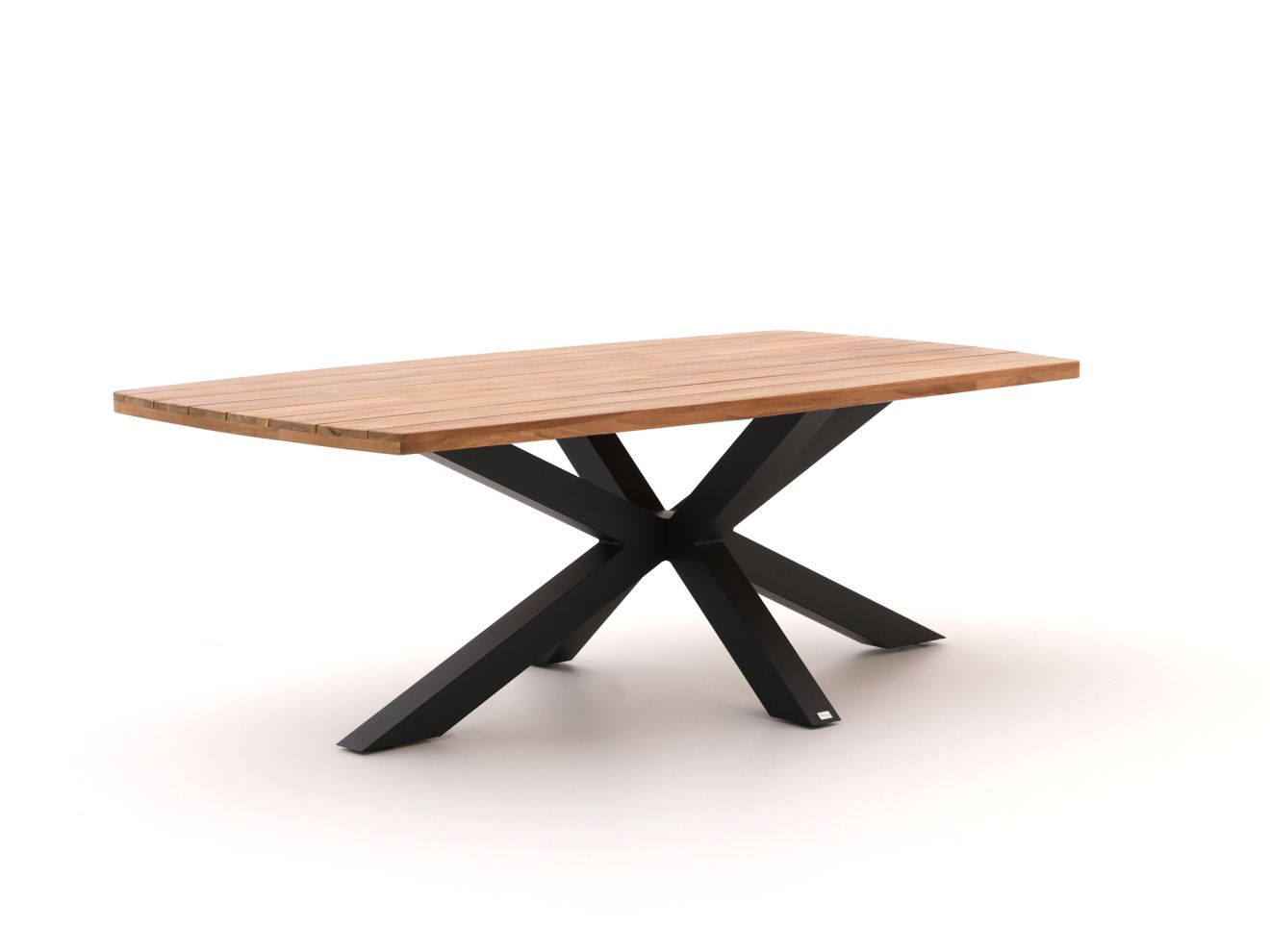 Bellagio tuinmeubelen Induno Deens Ovaal dining tuintafel 220x110cm – Bruin