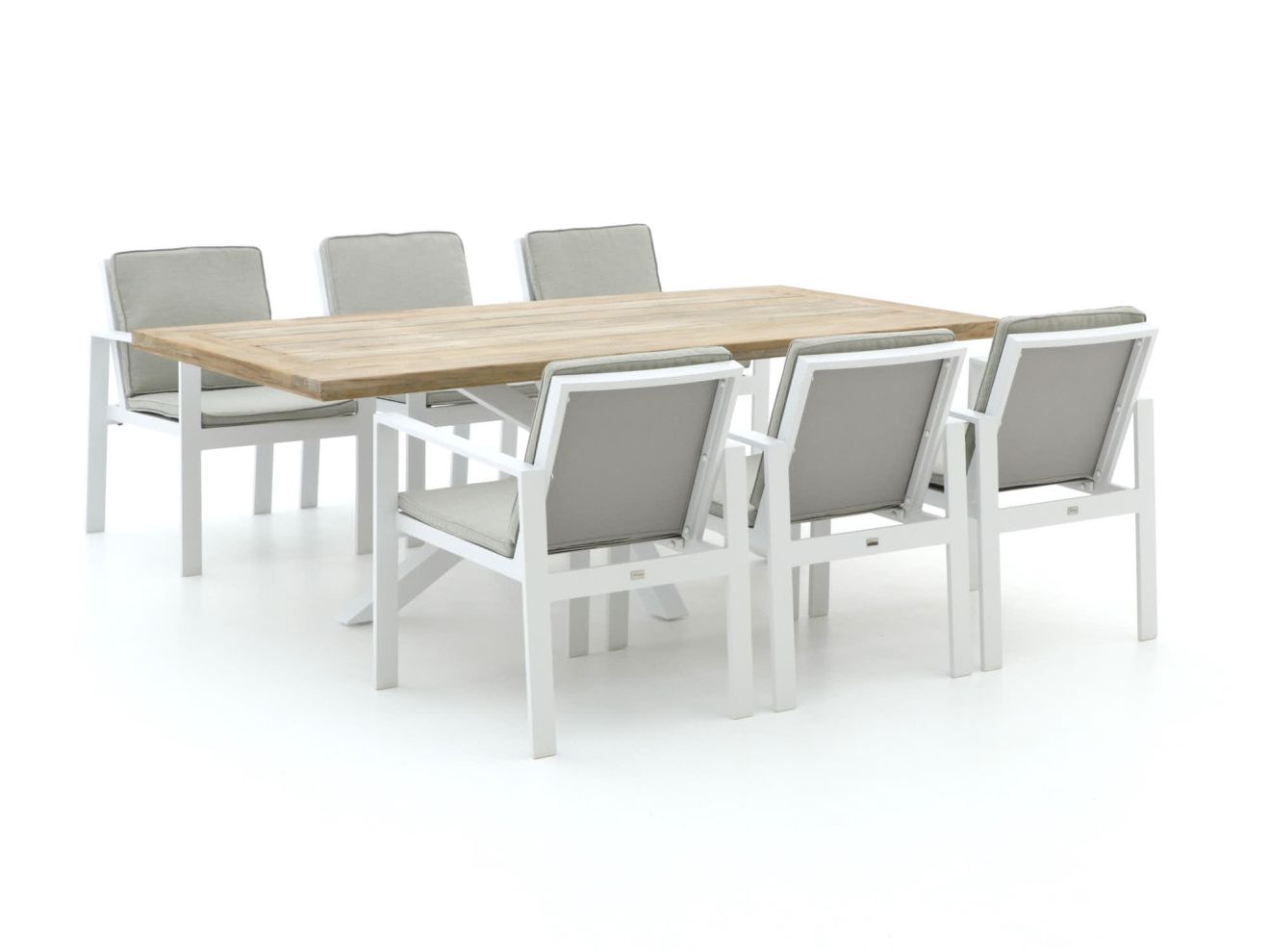 Bellagio Vezzano/Montorio 220cm dining tuinset 7-delig - Laagste prijsgarantie!