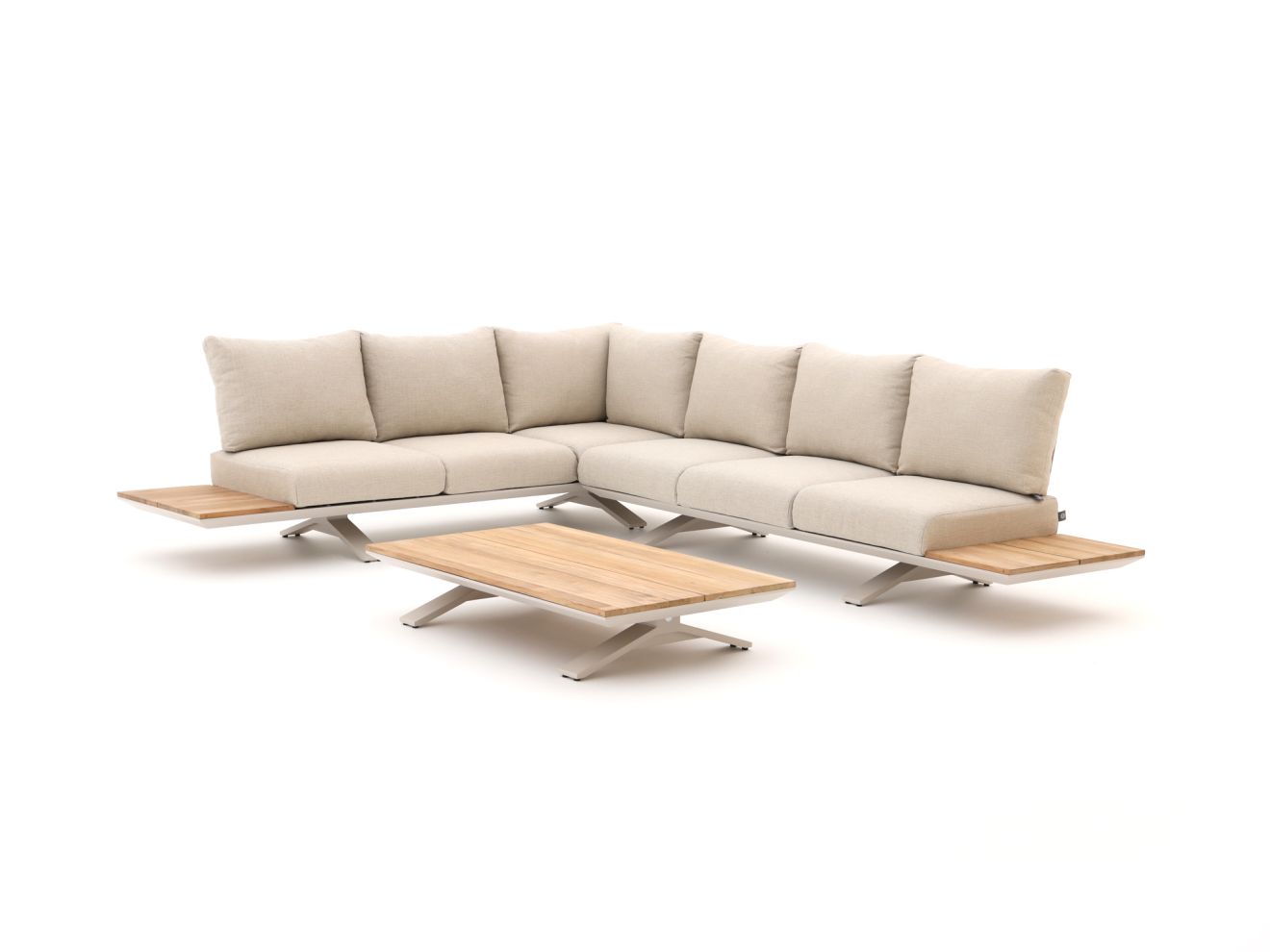 SUNS Stockholm hoek loungeset 3-delig links - Laagste prijsgarantie!