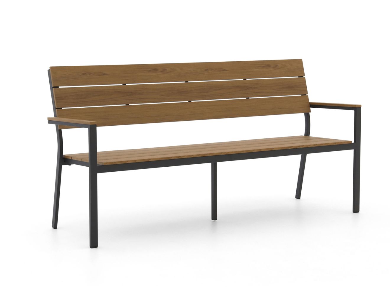 Bellagio tuinmeubelen Fidenza tuinbank 183cm – Grijs