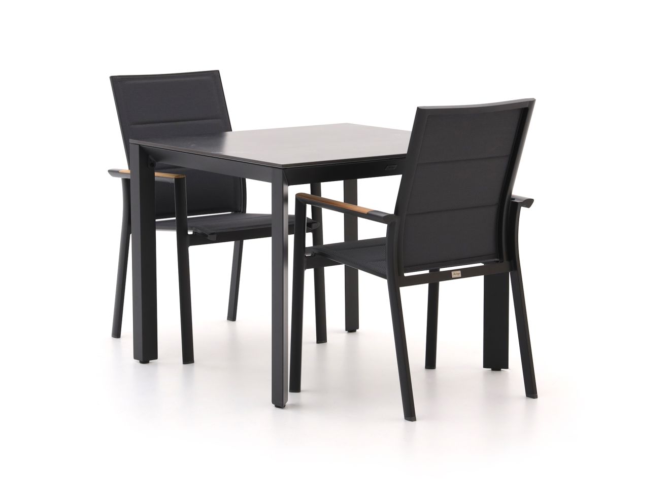 Bellagio Albinea/Sestino 90cm dining tuinset 3-delig stapelbaar
