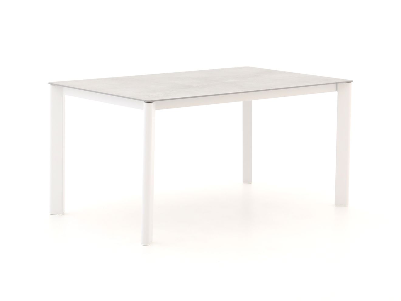 Bellagio tuinmeubelen Isolo dining tuintafel 150x90x76cm – Wit