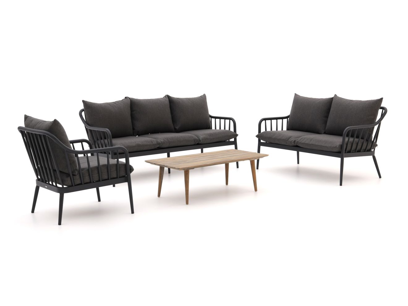 Manifesto Celante/ROUGH-K stoel-bank loungeset 4-delig