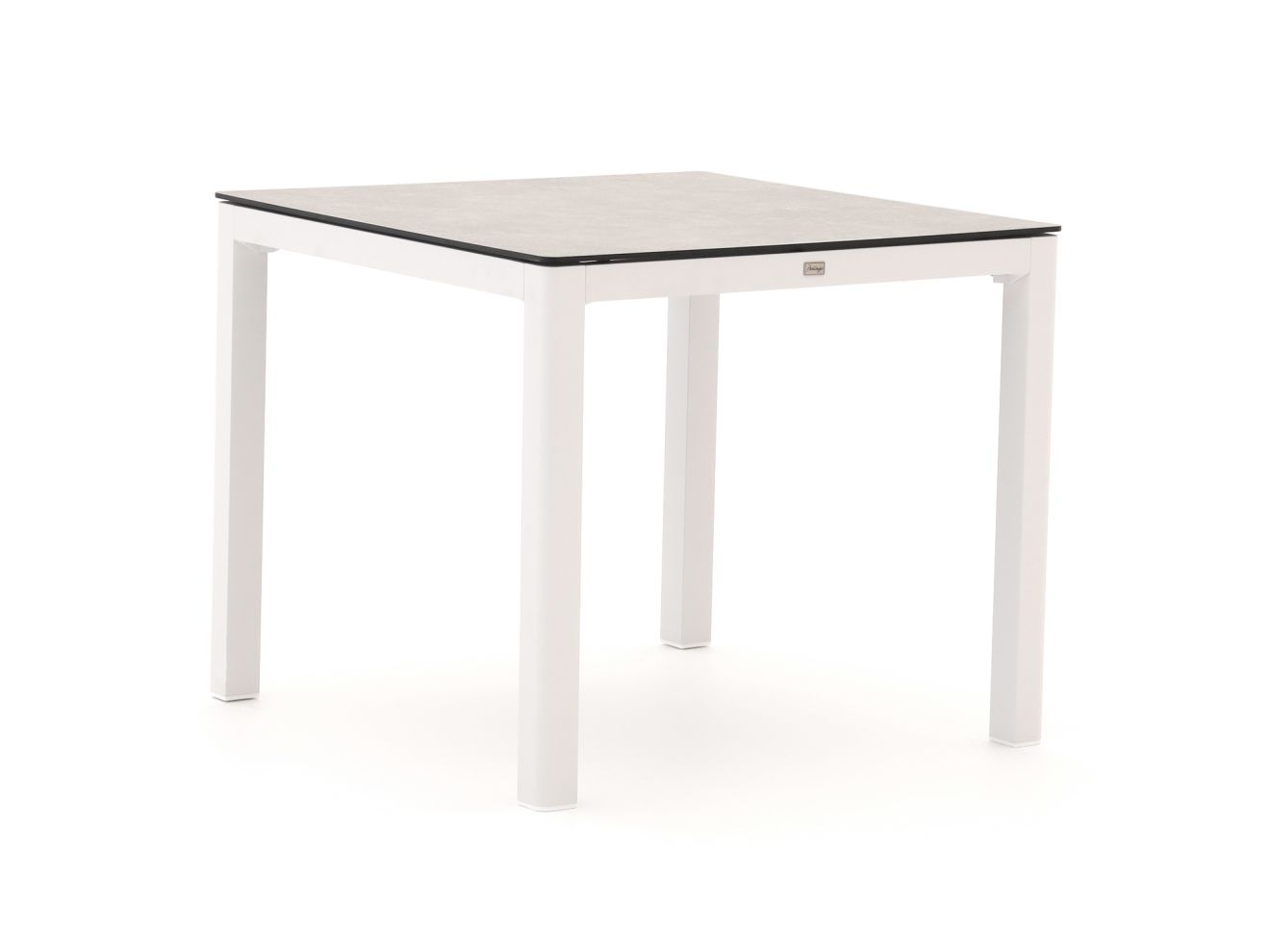 Bellagio tuinmeubelen La Fonte dining tuintafel 90x90cm – Wit