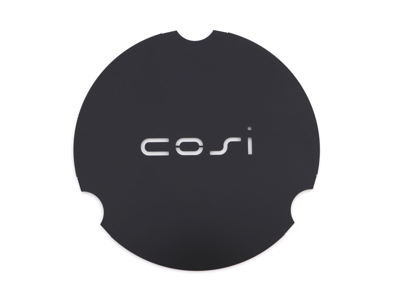 Cosi Coverplate t.b.v. Round glass set size L