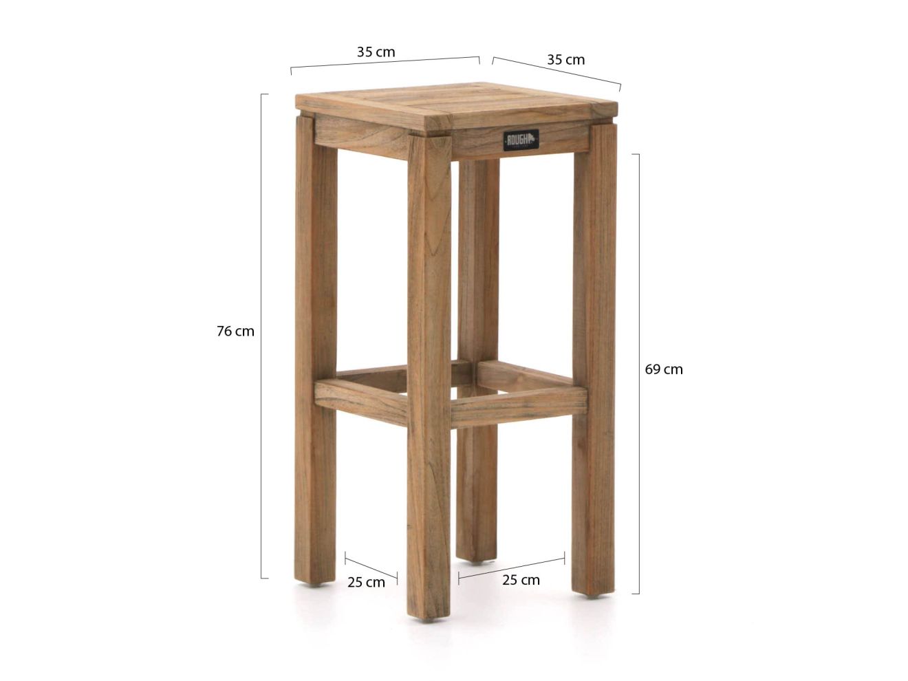 ROUGH-X 180cm barset 9-delig