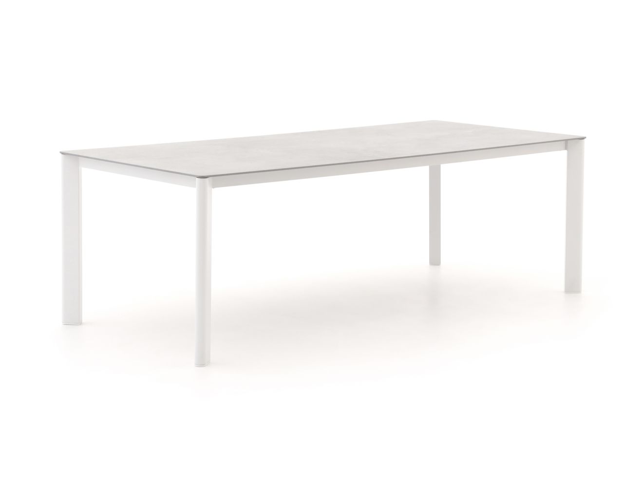Bellagio tuinmeubelen Isolo dining tuintafel 220x100x76cm – Wit