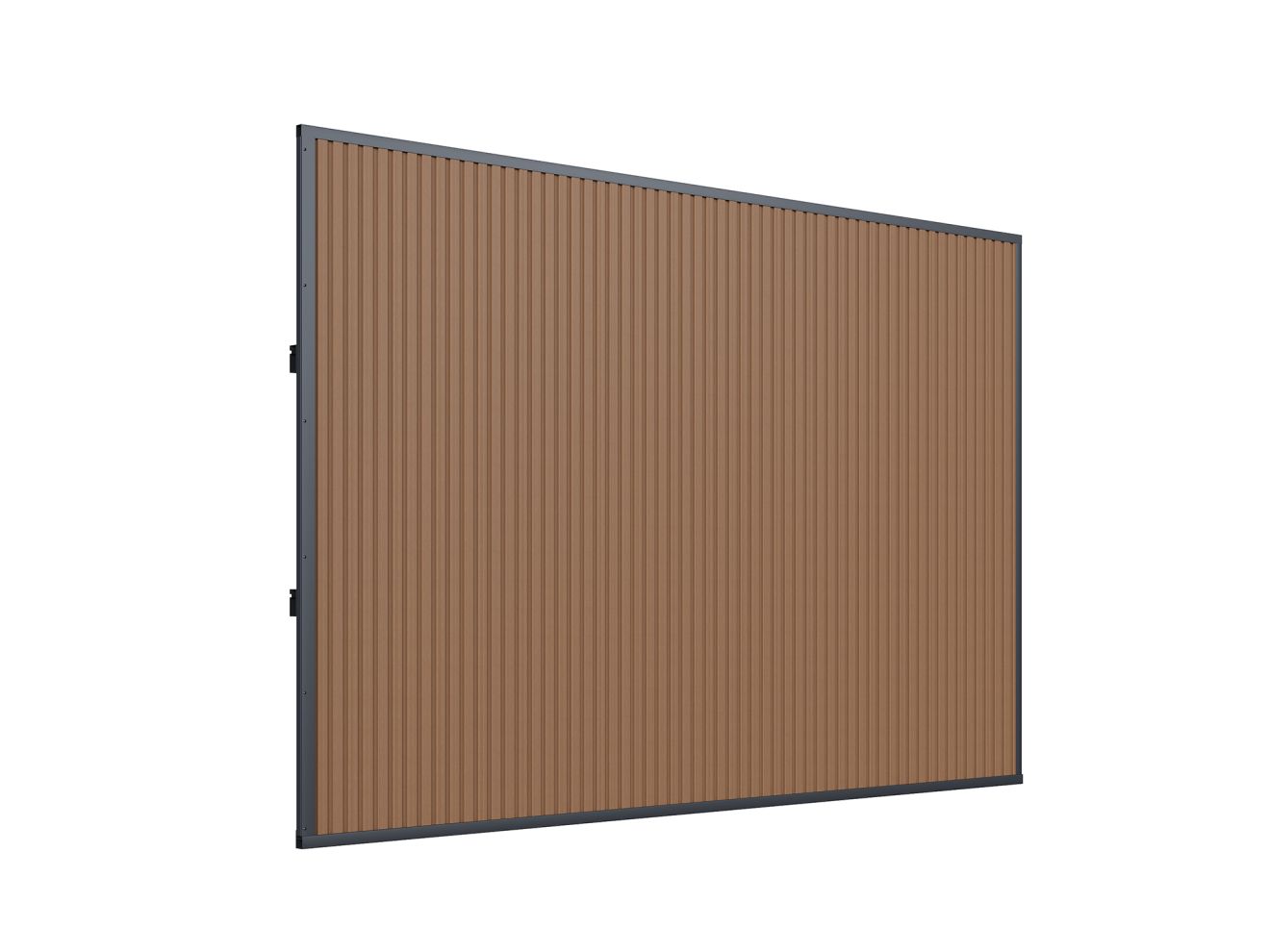 Kees Smit Collectie WPC Wand 360cm t.b.v. Cedrino Pergola 400/530x360x255cm – Grijs