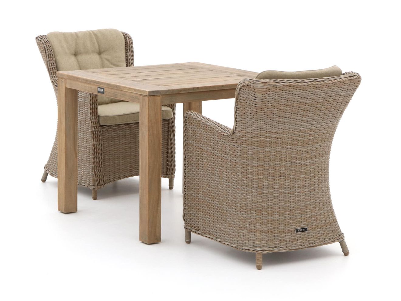 Intenso Milano/ROUGH-S 90cm dining tuinset 3-delig