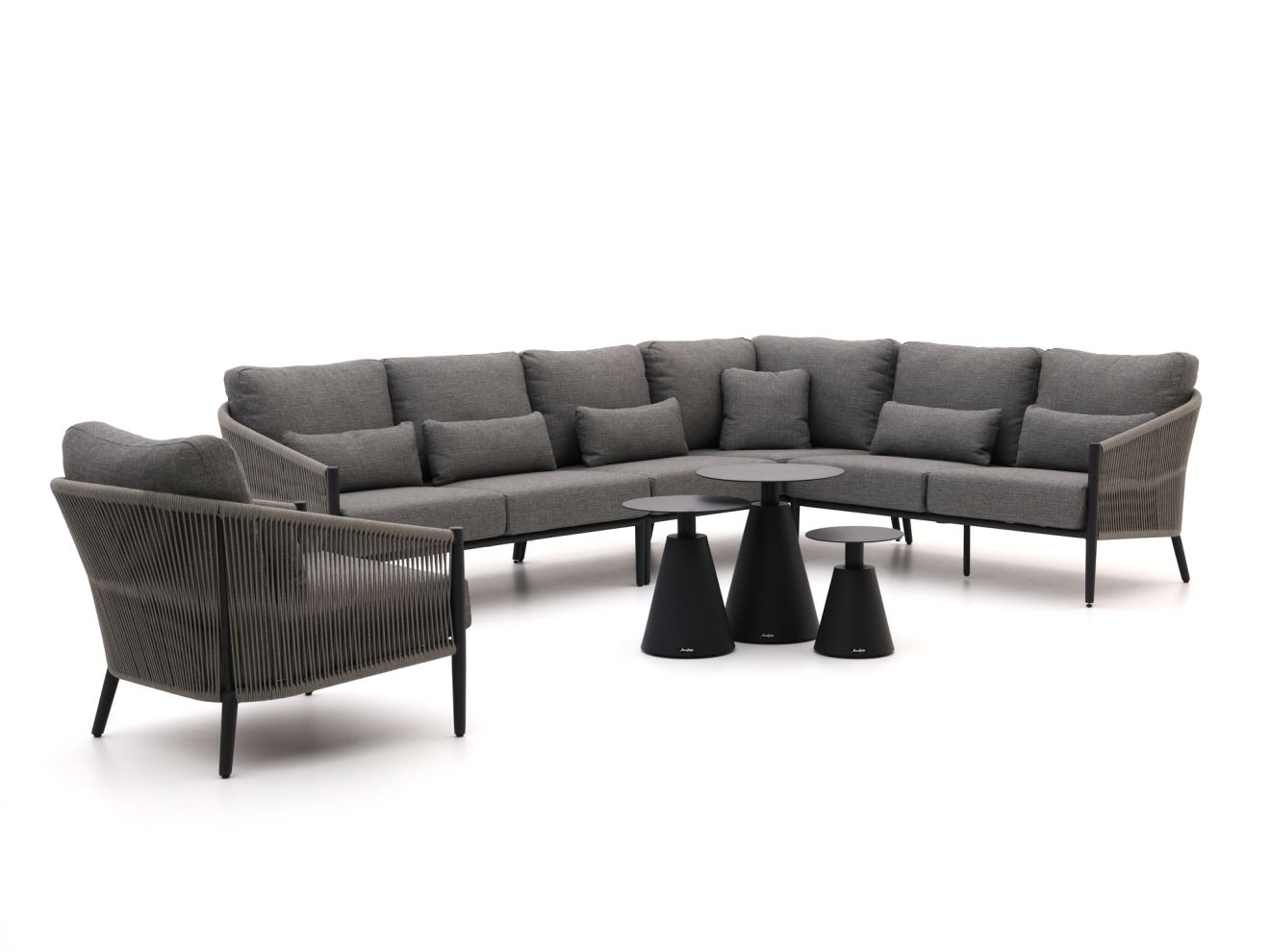 Bellagio Mineo/Tusa hoek loungeset 8-delig rechts