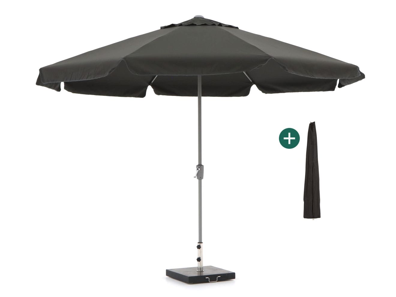 Shadowline Aruba parasol ø 350cm – Grijs