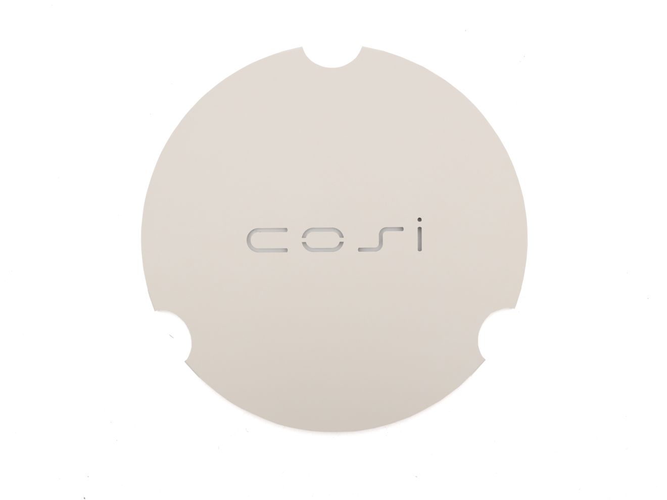 Cosi Coverplate t.b.v. Round glass set size L