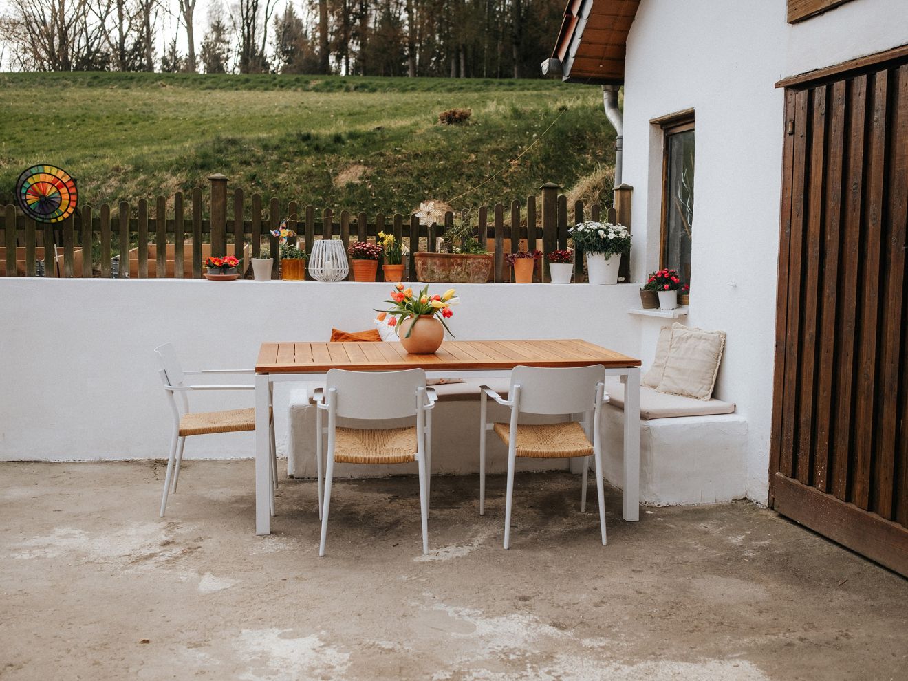 Bellagio Cino dining tuinstoel stapelbaar - Laagste prijsgarantie!