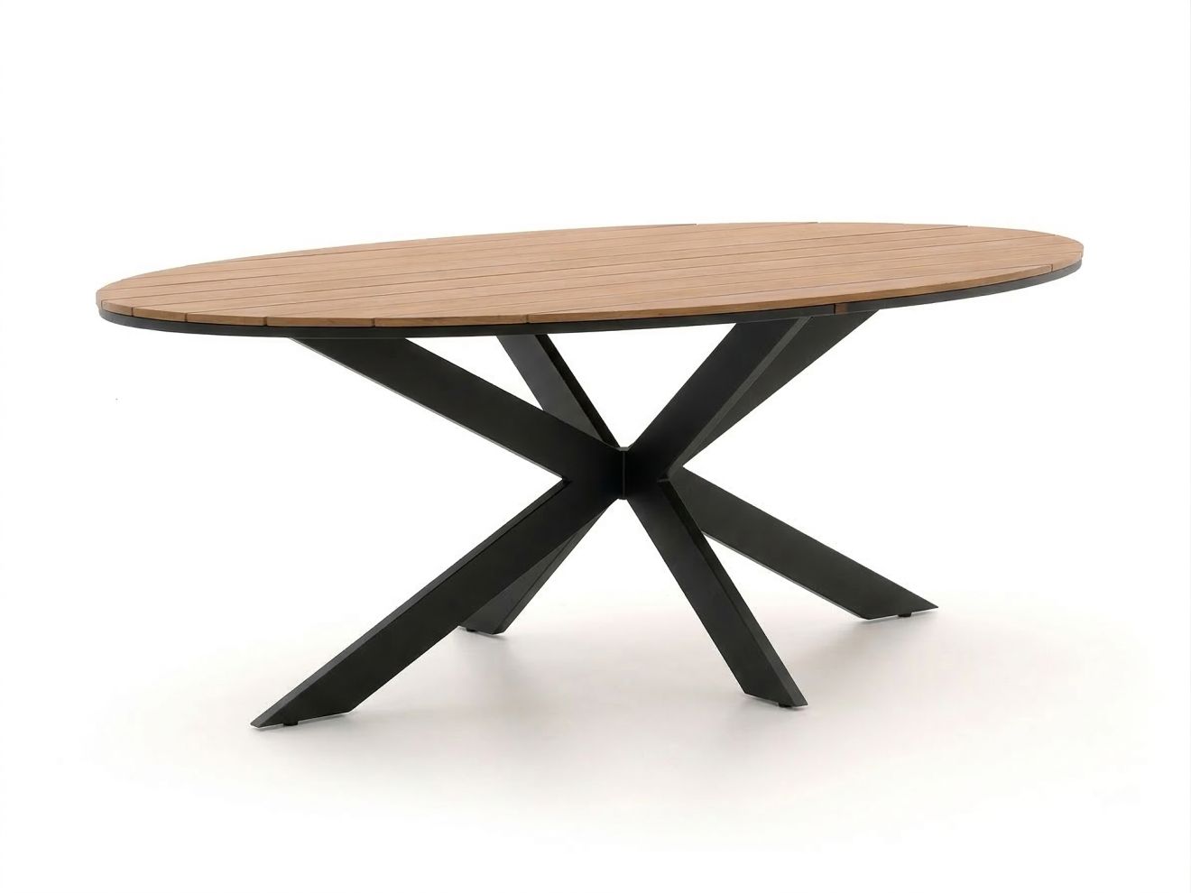 Bellagio tuinmeubelen Fidenza dining tuintafel ovaal 220x115cm – Grijs