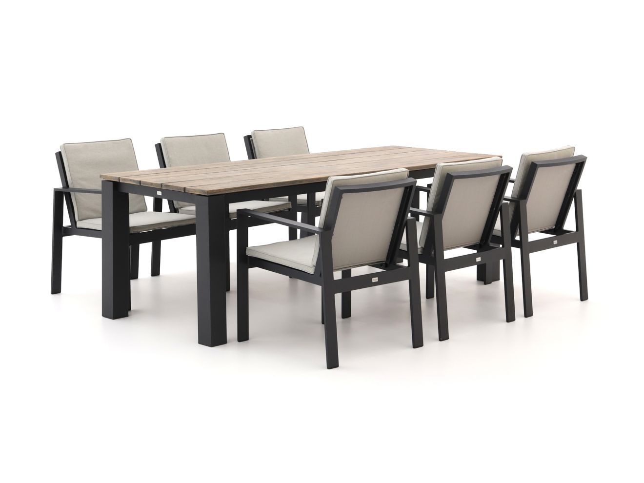 Bellagio Vezzano/Lagundo 230cm dining tuinset 7-delig - Laagste prijsgarantie!