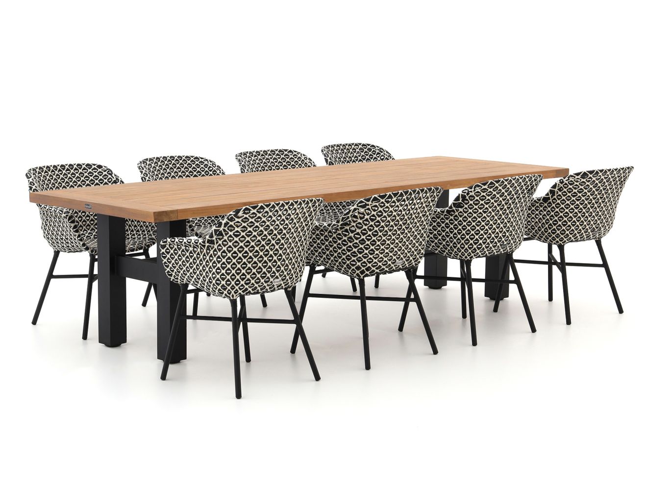 Hartman Delphine/Yasmani 300cm dining tuinset 9-delig - Laagste prijsgarantie!