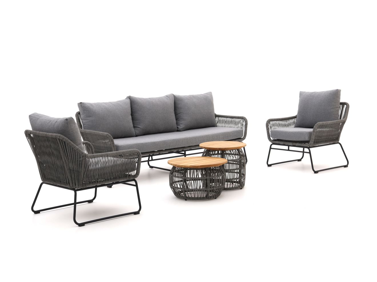 Intenso Isorella stoel-bank loungeset 5-delig