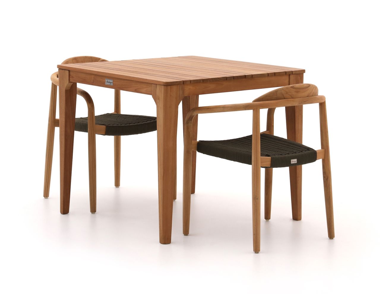 Bellagio Berbaro/Bruca 90cm dining tuinset 3-delig stapelbaar