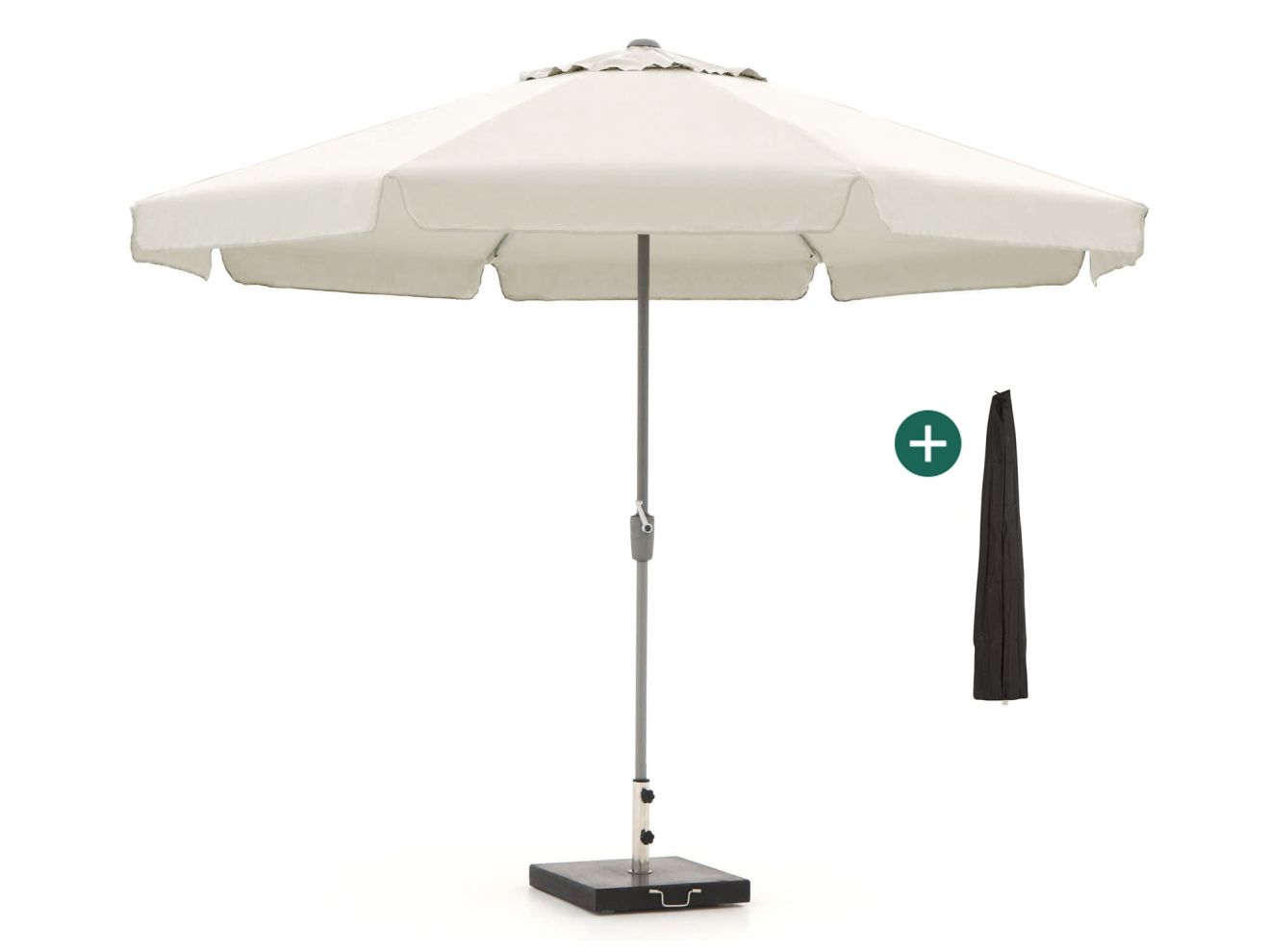 Shadowline Aruba parasol ø 350cm – Grijs