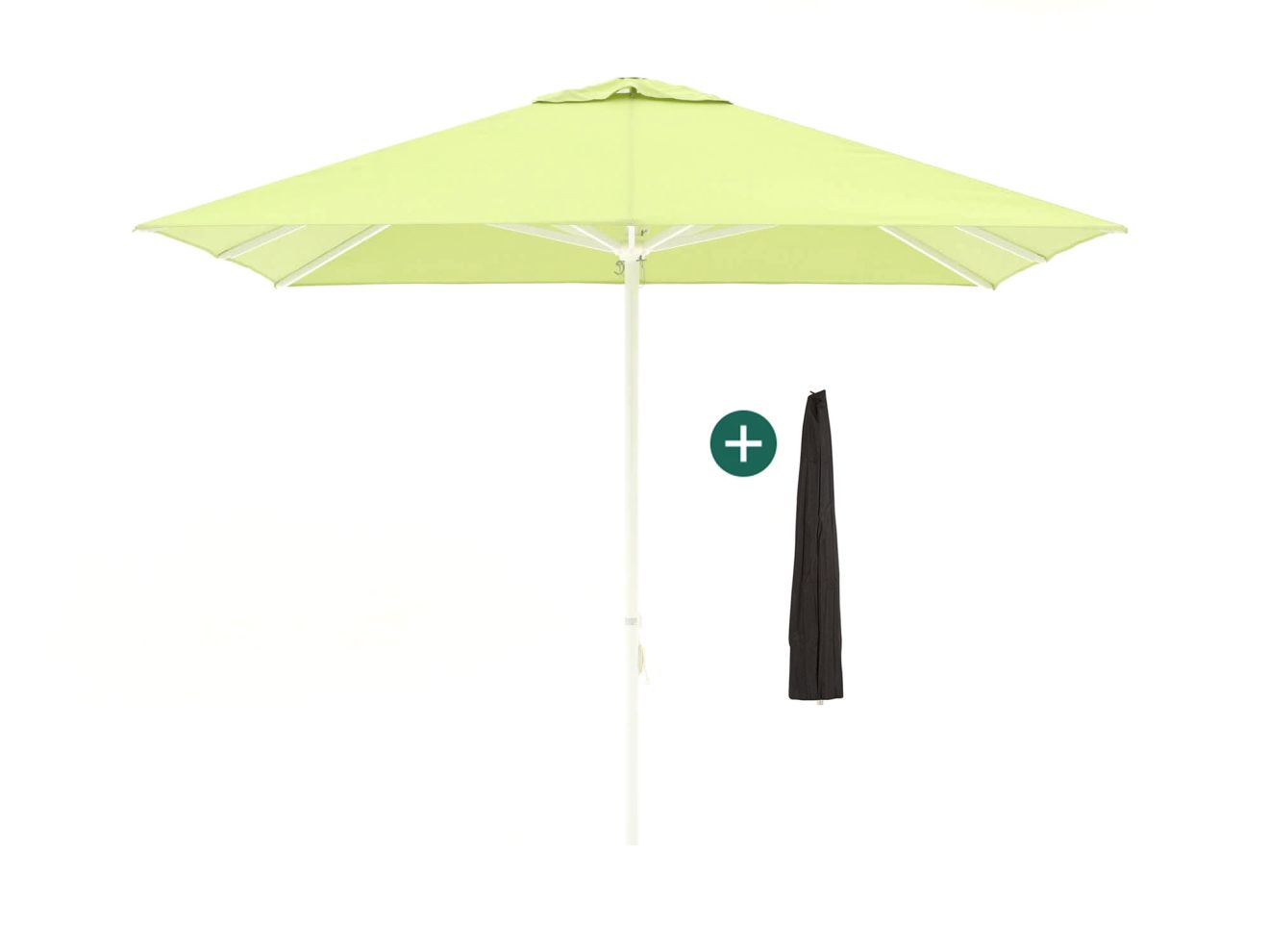 Shadowline Cuba parasol 300x300cm - Laagste prijsgarantie!