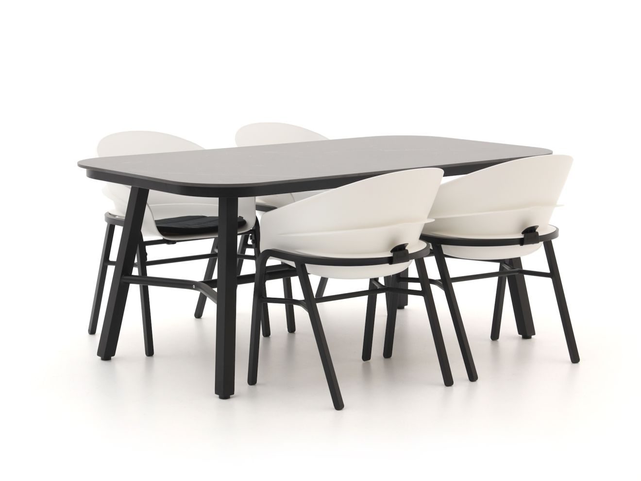 Hartman Tubb dining tuinset 185cm 5-delig verstelbaar