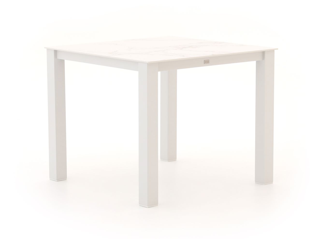 Bellagio tuinmeubelen Lagundo dining tuintafel 90x90cm – Wit