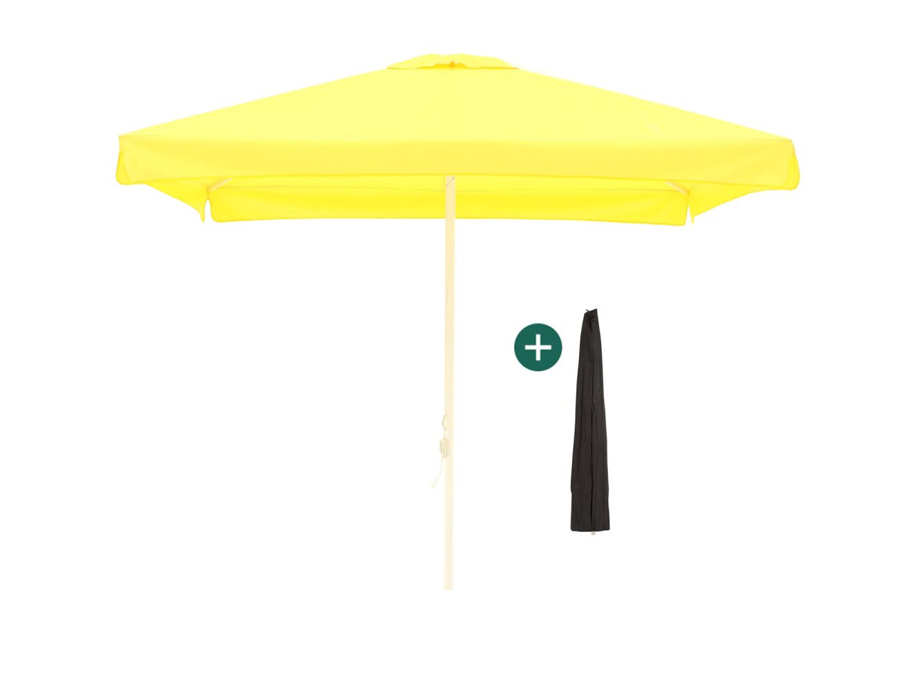 Shadowline Bonaire parasol 300x300cm - Laagste prijsgarantie!