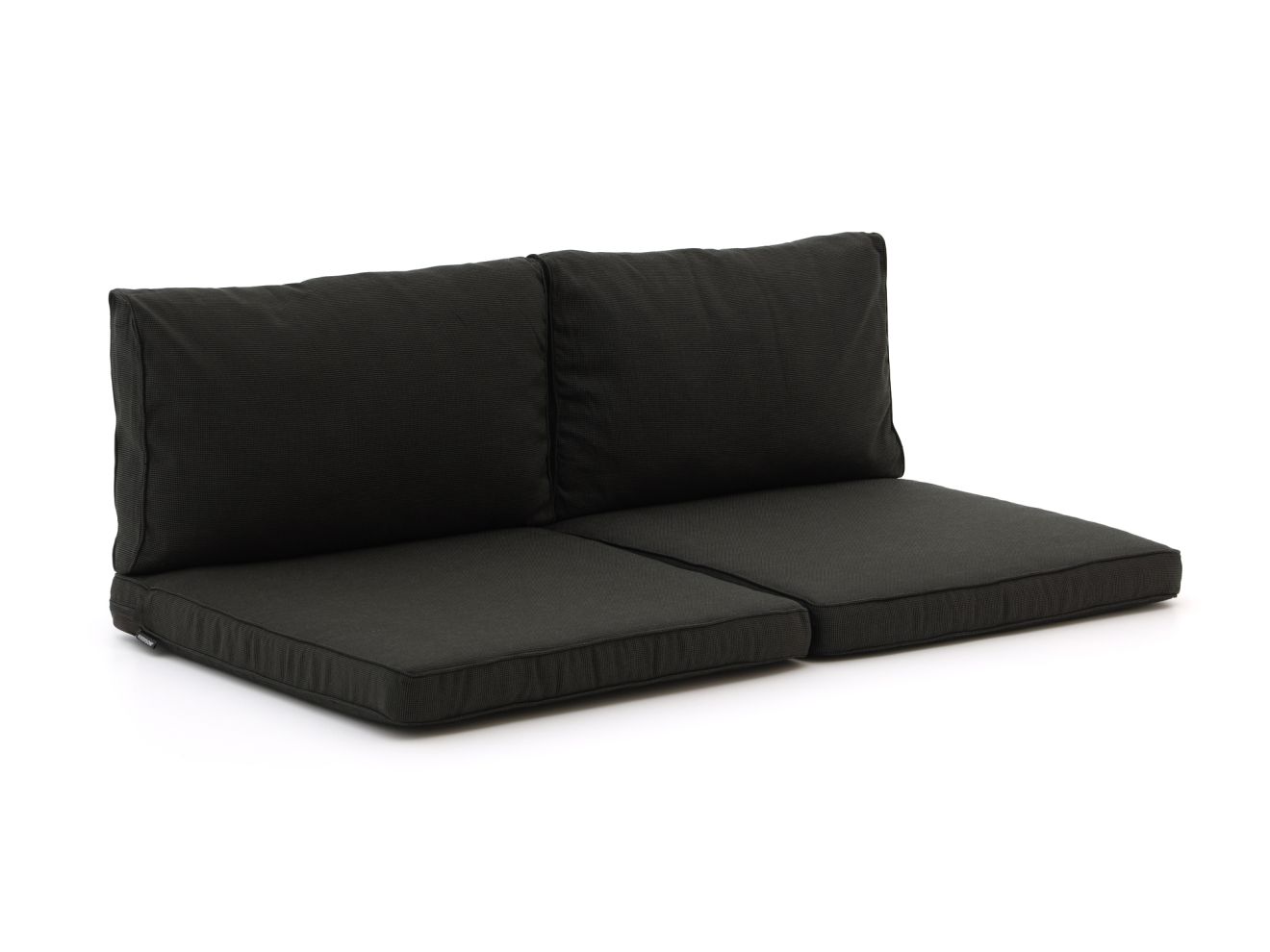 Madison loungekussenset luxe zit 73x73cm rug 73x40cm 4-delig – Zwart