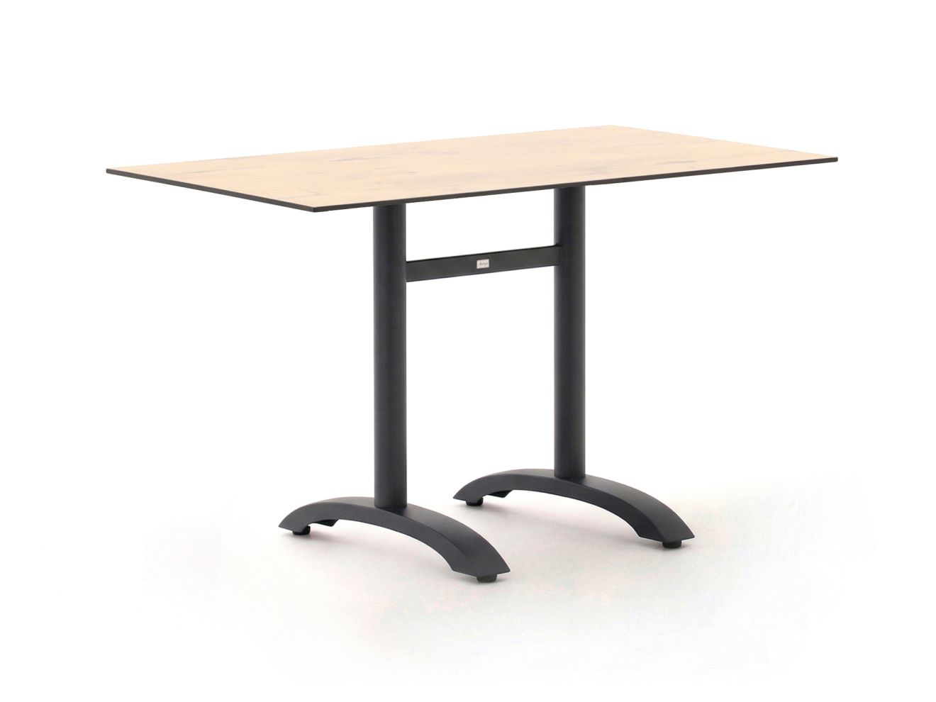 Bellagio tuinmeubelen Lisio tuintafel 140x80x73cm – Grijs