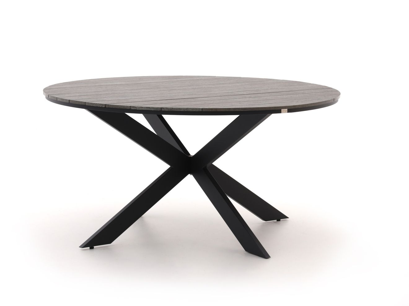 Bellagio tuinmeubelen Fidenza dining tuintafel ø149cm – Zwart