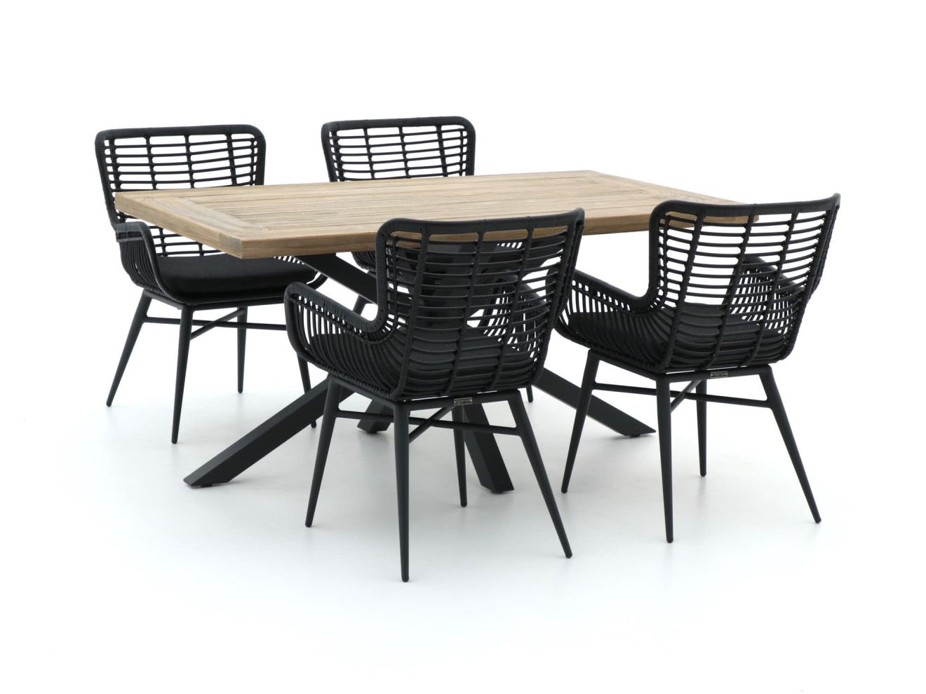 Intenso Asti/Montorio 160cm dining tuinset 5-delig