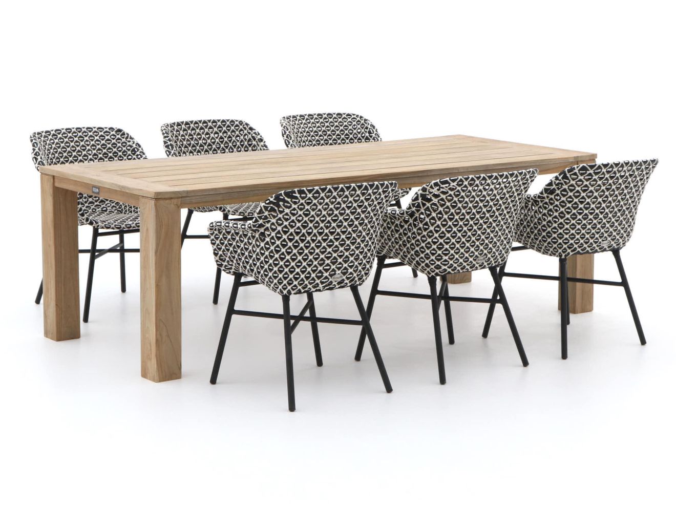 Hartman Delphine/ROUGH-X 240cm dining tuinset 7-delig